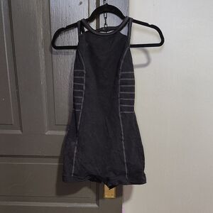 Black Women's Sleeveless Romper